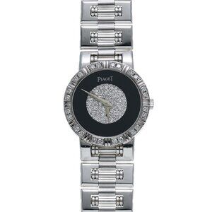 PIAGET Dancer Bezel/Diamond Dial 80564K81 Black/Noir/diamond Ladies Watches ...